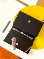 Replica Saint Laurent Kate Small Tassel Bag Noir - Image 3