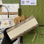 Padlock small berry shoulder bag - Image 6