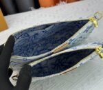 Louis Vuitton LV By The Pool Monogram Tiles Canvas Multi Pochette Accessoires In Lagoon Blue - Image 6