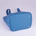 Blue replica Hermes Picotin Lock handbag - Image 6