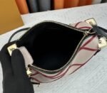 Louis Vuitton Malletage Leather Side Trunk MM In Beige And Red - Image 6