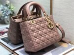 Dior Lady Dior Medium Bag Fake in Blush - Image 10