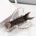 Dior Medium Book Tote Bag Replica in Heart Lights Dior Embroidery - Image 3