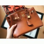 Gold Hermes Birkin 25cm Luxury AAA Copy - Image 3