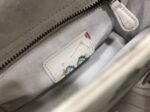 Dior Lady Dior Mini Bag Fake in White Calfskin with Pixel Zodiac Print - Image 6
