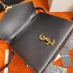 Fake Saint Laurent Cassandra Medium Bag Black - Image 7