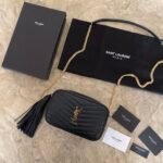 YSL Mini Lou Quilted Leather Camera Bag - Image 2