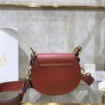 Top Quality Fake Chloe Small Tess Shoulder Bag In Caramel Calfskin - Image 2