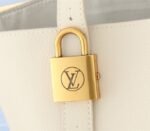 Louis Vuitton Low Key Cabas MM Bag In Quartz White - Image 9