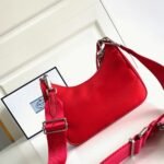 Prada Re-Edition Shoulder Bag Replica in Red - Image 10