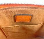 Louis Vuitton Epi Leather Alma BB Handbag In Orange With Jacquard Strap - Image 3