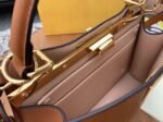 Top Quality Replica Fendi Peekaboo ISeeU Medium Bag In Brown Calfskin - Image 7