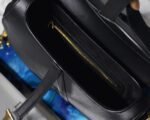 Dior Saddle Bag Fake in Black Grained Calfskin - Image 5