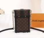 Louis Vuitton Monogram Canvas Vertical Trunk Pochette - Image 3