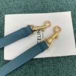 Celine Belt Nano Bag Imitation in Prussian Blue - Image 5