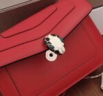 Replica Bvlgari Serpenti Forever Small Cross-body Bag Red Calfskin - Image 10