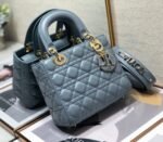 Dior Small Lady Dior My ABCDior Bag Replica in Sky Blue - Image 7