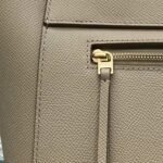 Celine Micro Belt Bag Fake in Light Taupe - Image 8
