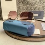 Gradient GG Metal & Acetate Butterfly Sunglasses - Image 2