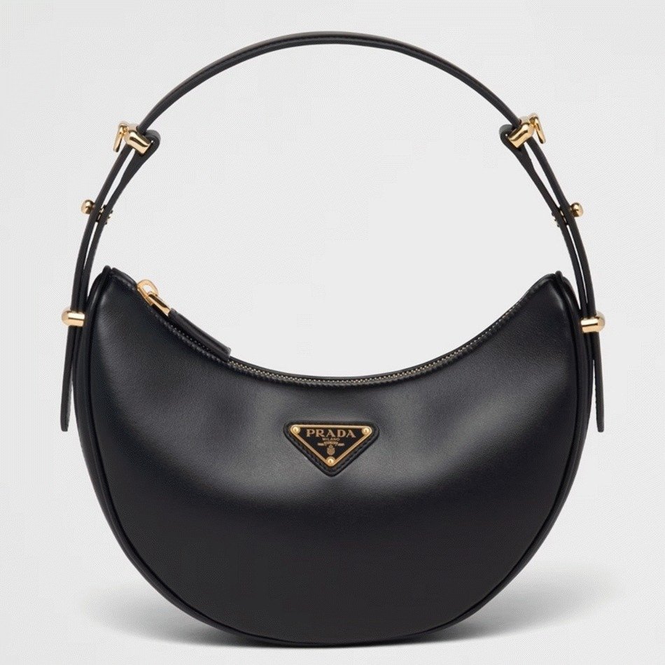 2B536BA7-5BAE-681F-4735-681BB9A5F0B4.jpg Black Prada Arque Shoulder Bag Replica - Image 1