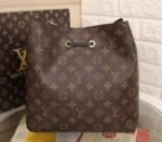 Louis Vuitton Monogram Canvas NeoNoe MM Bag In Black - Image 3