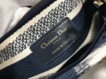 Dior Lady D-Lite Medium Bag Imitation in Blue D-Stripes Embroidery - Image 10