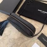 YSL Mini Lou Quilted Leather Camera Bag - Image 6