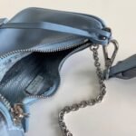 Prada Re-Edition Shoulder Bag Replica in Blue - Image 4