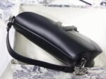 Dior Saddle Bag Replica in Black Soft Calfskin - Image 4