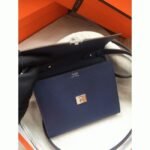 Sapphire replica Hermes Clic wallet with strap - Image 7