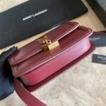 SOLFERINO SMALL SATCHEL IN LACQUERED AYERS - Image 3