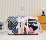 LV J Hope X Keepall Bandoulière 45 Multicolor In Two Eyes Patches