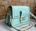 Louis Vuitton Dauphine Lugano MM Bag In Bleu Azur Blue - Image 2