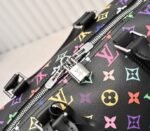 LV X TM Multicolored Keepall Bandouliere 50 In Black - Image 6
