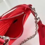 Prada Re-Edition Shoulder Bag Replica in Red - Image 5
