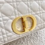 Dior Caro Medium Bag Replica in White - Image 9