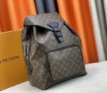 Louis Vuitton Monogram Canvas Montsouris Backpack In Black - Image 2
