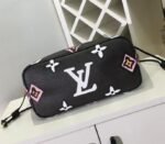 Louis Vuitton Wild At Heart Neverfull MM Bag In Black - Image 4