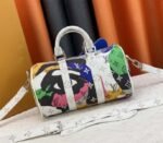 Louis Vuitton J Hope X Keepall Bandouliere 25 Multicolor Travel Bag In Two Eyes Patches - Image 3