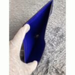 Blue electric luxury replica Hermes Copernic compact wallet - Image 2