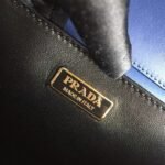 Blue/Black Prada Cahier Shoulder Bag Fake - Image 3