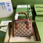 Gucci Diana lizard mini bag - Image 2