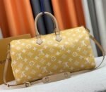 Louis Vuitton Speedy P9 Bandouliere 50 Bag In Yellow - Image 4