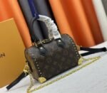 Louis Vuitton Monogram Canvas Cruise 2025 Speedy 20 Trunk Bag In Black - Image 2
