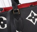 Louis Vuitton Monogram Empreinte OnTheGo MM Tote In Black - Image 4