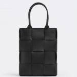 Fake Bottega Veneta Cassette Mini Tote Bag Black
