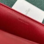 Top Quality Fake Celine Triomphe Medium Bag In Red - Image 8
