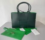 Fake Bottega Veneta Arco Small Tote Green - Image 4