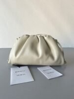 Knockoff Bottega Veneta Mini Pouch with Strap Ivory - Image 9