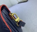 LV Monogram Empreinte Leather Metis In Navy Blue And Red - Image 7
